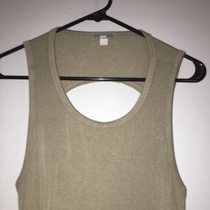Olive Green Summer Dress